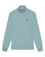 Lyle & Scott Trui met rits - X304 Blauw Smoke - thumbnail