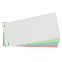 Scheidingsstrook Oxford smal 240x105mm 190gr assorti 100 stuks - thumbnail