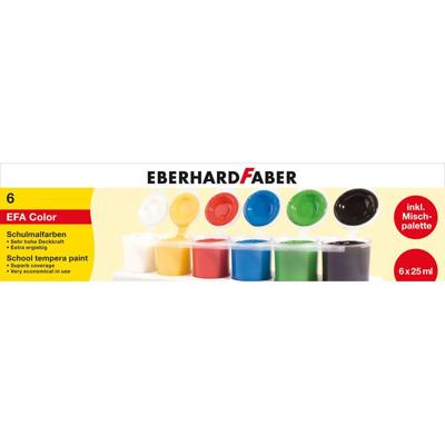 Eberhard Faber EF-575506 Schoolverf Assorti 6x25ml