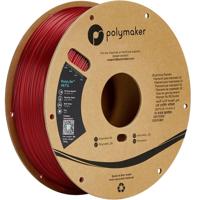 Polymaker PB01031 6938936712367 Filament PETG Hittebestendig, Hoge treksterkte 1.75 mm 1000 g Rood (doorschijnend) PolyLite™ 1 stuk(s) - thumbnail