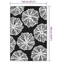 Buitenkleed ARAKIL 120x180 cm PP groen - thumbnail