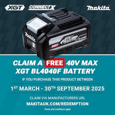 Makita UR017GZ Accu Bosmaaier D-greep XGT 40V Max Basic Body - thumbnail