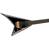 Jackson Pro Series Signature Mark Heylmun Rhoads RR24-7 Ebony Lux 7-snarige elektrische gitaar - thumbnail