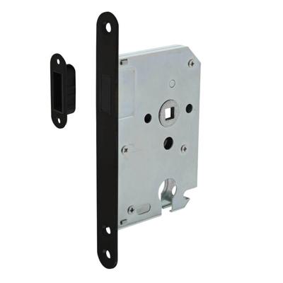Intersteel Slotkast cilinderDomus magneet zwart afgerond - 0094.957229
