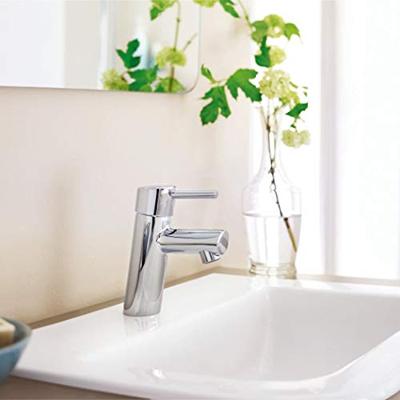 GROHE Concetto waterbesparende wastafelkraan medium 28mm met temperatuurbegrenzer chroom 23451001 - thumbnail