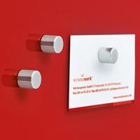 Sigel Neodymium magneet C5 Strong (Ø x h) 10 mm x 10 mm Cilinder Zilver 5 stuk(s) BA700 - thumbnail