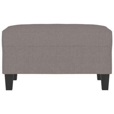 Voetenbank 70x55x41 cm stof taupe