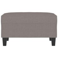 Voetenbank 70x55x41 cm stof taupe - thumbnail