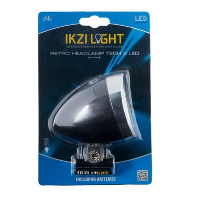 Koplamp IKZI Retro 3x LED - zwart