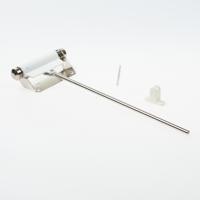 Dulimex Deurdranger - 90 mm - zwaarte 1-2 - wit - thumbnail