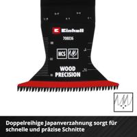 Einhell 708036 HCS Japanz., 65mm HCS Invalzaagblad 65 mm 1 stuk(s) - thumbnail