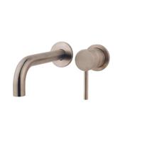 Wiesbaden Afbouwdeel Inbouw Wastafelkraan Caral Twenty Mengkraan RVS Look - thumbnail