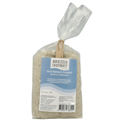 Grof keltisch zeezout 1 Kilogram