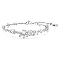 Swarovski 5644687 Armband Gema Bloem zilverkleurig-wit 16,5-20 cm - thumbnail