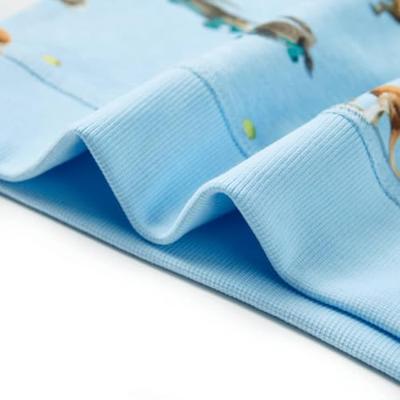 Kindertrui 104 gemleerd lichtblauw Kindertrui 104 gemleerd lichtblauw