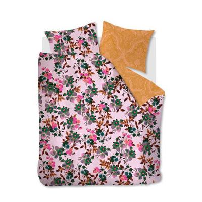 Oilily Let It Glow dekbedovertrek - 2-persoons (200x200/220 cm + 2 slopen) - Katoen satijn - Pink