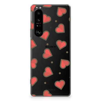 Sony Xperia 1 III | TPU bumper | Hearts