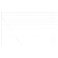 Weidehekwerk Zilver 25 x 1.2 m Gegalvaniseerd staal - thumbnail