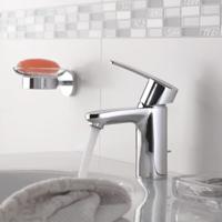 Wastafelkraan GROHE Wave Cosmopolitan S-size met Waste Chroom - thumbnail