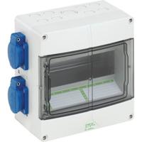 Spelsberg 72930401 STV 904-S Kleine verdeelkast Opbouw (op muur) Aantal groepen: 9 Aantal rijen: 1 Inhoud: 1 stuk(s) - thumbnail