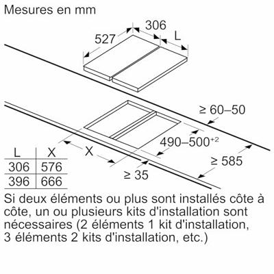 Bosch PIB375FB1E Inductie kookplaat Zwart