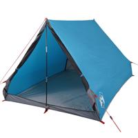 VidaXL Tent 2-persoons a-frame waterdicht blauw - thumbnail
