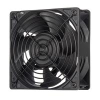 Silverstone FHS 120X Computer behuizing Ventilator 12 cm Zwart 1 stuk(s) - thumbnail