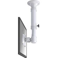 Neomounts FPMA-C025SILVER TV-plafondbeugel In hoogte verstelbaar 25,4 cm (10) - 76,2 cm (30) Kantelbaar en zwenkbaar, Roteerbaar - thumbnail