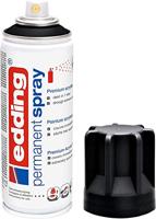 Edding Permanent Spray 5200, 200 ml, diepzwart mat - thumbnail