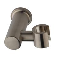 Luxe Handdouchehouder Messing Geborsteld Staal Aqua Splash - thumbnail