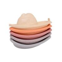 Johntoy Happy world bio plastic badbootjes, 5st - thumbnail