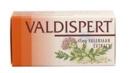 Valdispert 45 mg Valeriaanextract Tabletten - bij lichte vormen van nervositeit en spanning -