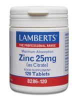 Lamberts Zink citraat 25mg 120 Tabletten - thumbnail