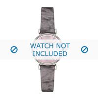 Horlogeband Armani AR1882 Leder Grijs 14mm - thumbnail