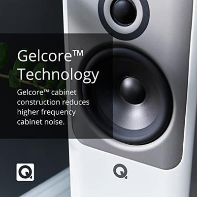 Q Acoustics: Concept 50 Vloerstaande Speakers - 2 Stuks - Hoogglans zwart