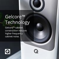 Q Acoustics: Concept 50 Vloerstaande Speakers - 2 Stuks - Hoogglans zwart - thumbnail