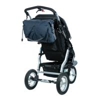 Lässig Luiertas Green Label Neckline Spin Dye incl. verschoningsmatje - Blue Mélange - thumbnail