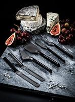 Laguiole Style de Vie Kaasmes en Botermes Zwart - 6 stuks - thumbnail