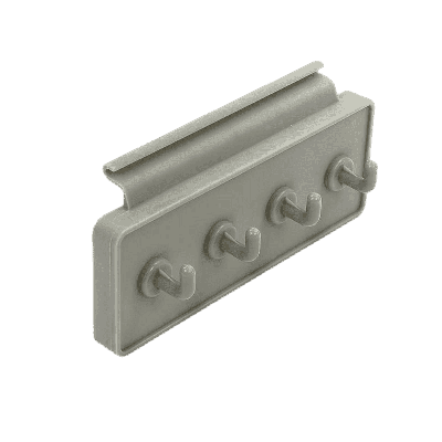 Pro Plus Tentrail Kapstok 4-Haaks