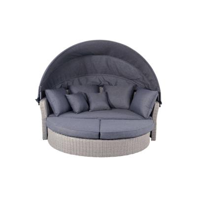 Zonne-eiland loungeset met overkapping