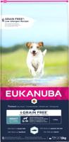 Eukanuba Hondenvoer graanvrij met vis voor kleine en middelgrote rassen - droog voer voor volwassen honden, 12 kg - thumbnail