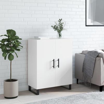 Dressoir 69,5x34x90 cm bewerkt hout wit