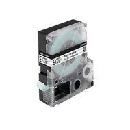 Huismerk Epson LC-3TBW9 (C53S624405) Labeltape 9mm Zwart op Transparant - thumbnail