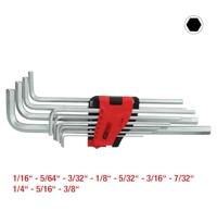 KS Tools 151.4960 Inbus Haakse schroevendraaierset 1/16 inch, 5/64 inch, 3/32 inch, 1/8 inch, 5/32 inch, 3/16 inch, 1/4 inch, 5/16 inch, 3/8 inch, 7/32 inch - thumbnail