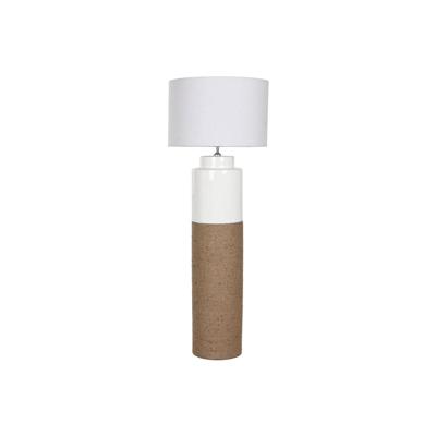 Vloerlamp Home ESPRIT Wit Bruin 220 V 50 X 50 X 139,5 cm Vloerlamp Home ESPRIT Wit Bruin 220 V 50 X 50 X 139,5 cm