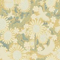 Dutch Wallcoverings Langtan - Drömma Light Yellow - Geel - thumbnail