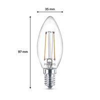 Philips 2W - E14 - 2700K - 250 lumen set van 2 929001238341 - thumbnail