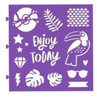 TOPModel kleurboek T shirt Designer meisjes 24,7 x 24 cm papier - thumbnail