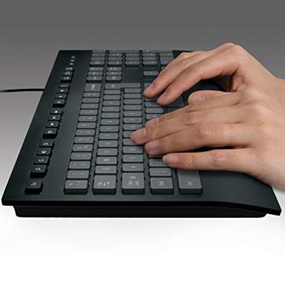 Logitech K280E Pro f/ Business toetsenbord Kantoor USB QWERTY US International Zwart - thumbnail