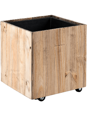 Marrone plantenbak Cube XL